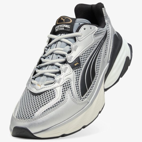 Мужские кроссовки PUMA FADE NITRO LS GREY / METALLIC SILVER