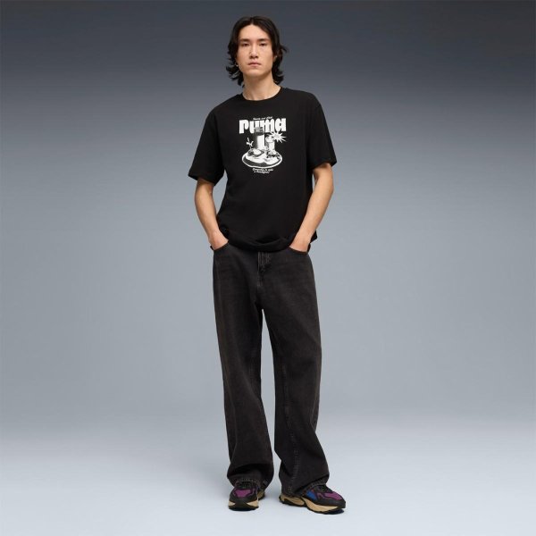 Мужские кроссовки PUMA FADE NITRO RIPSTOP TR BLACK / PLUM WINE / MOUNTAIN BLUE