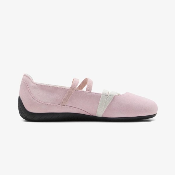 Женские балетки PUMA WMNS SPEEDCAT BALLET SD PINK / WHITE