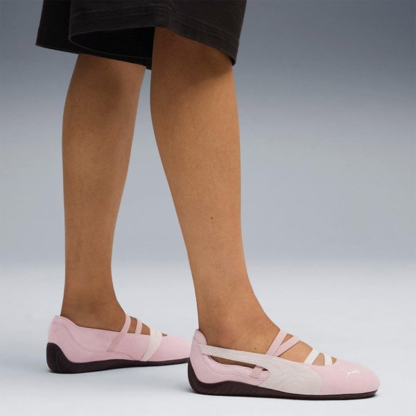 Женские балетки PUMA WMNS SPEEDCAT BALLET SD PINK / WHITE