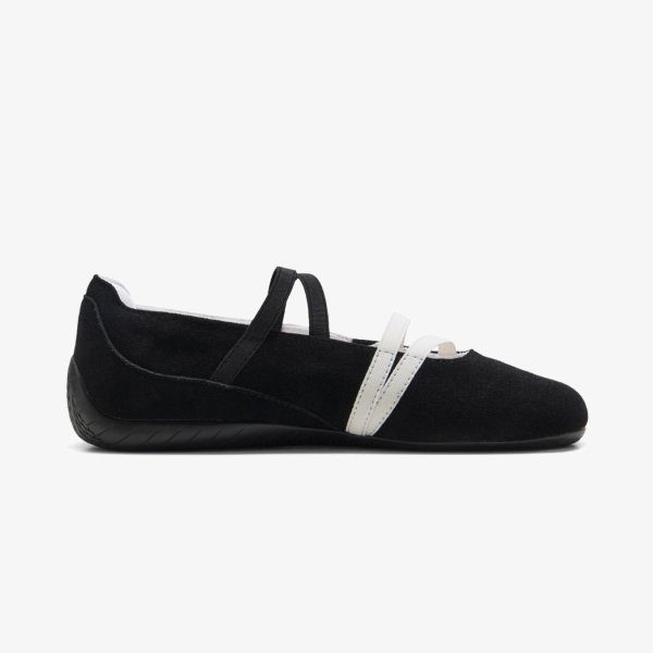 Жіночі балетки PUMA WMNS SPEEDCAT BALLET SD BLACK / WHITE