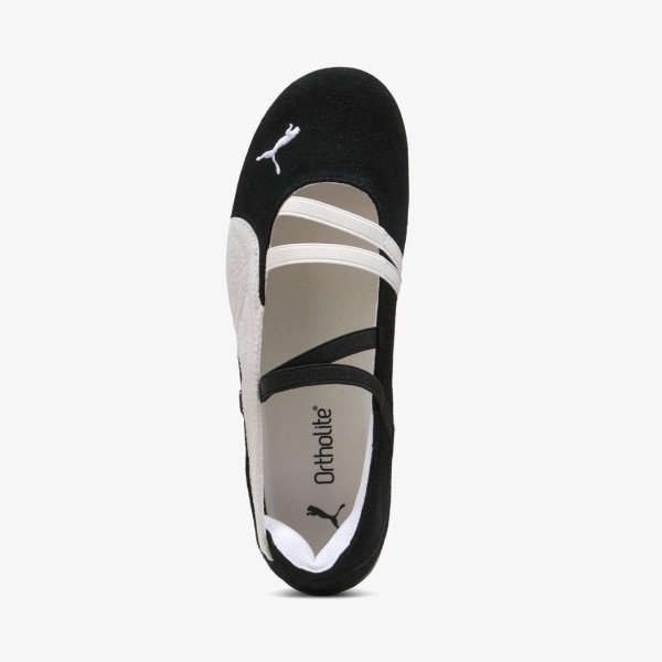 Жіночі балетки PUMA WMNS SPEEDCAT BALLET SD BLACK / WHITE