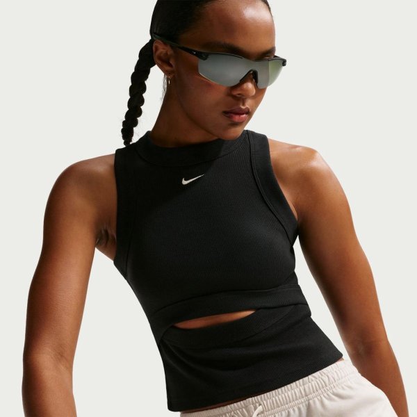 Женская майка NIKE W NSW CHILL KNIT RIB TANK