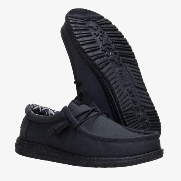 Чоловічі мокасини HEYDUDE WALLY STRETCH CANVAS