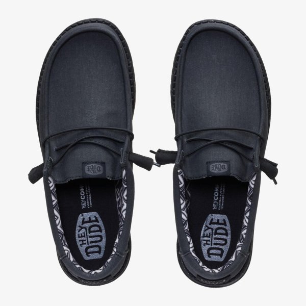 Чоловічі мокасини HEYDUDE WALLY STRETCH CANVAS