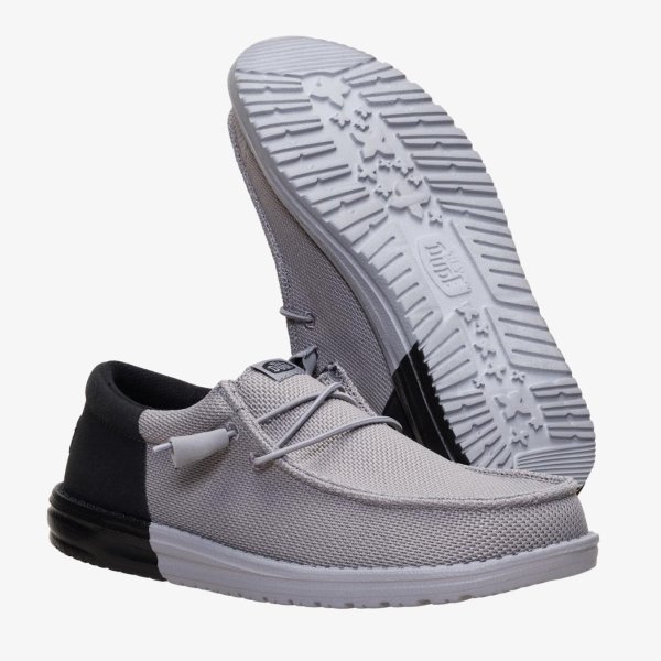 Мужские мокасины HEYDUDE WALLY FUNK MESH SPLIT