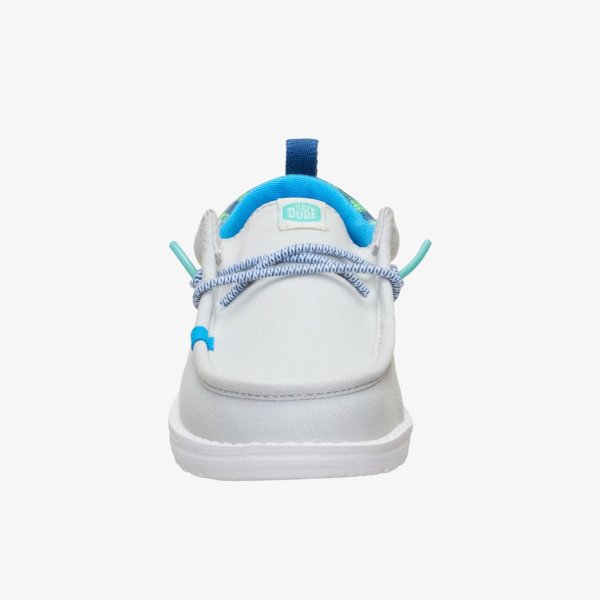 Дитячі мокасини HEYDUDE WALLY FUNK KIDS PREP PLAID