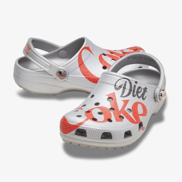 Женские тапочки DIET COKE X CROCS CLASSIC CLOG