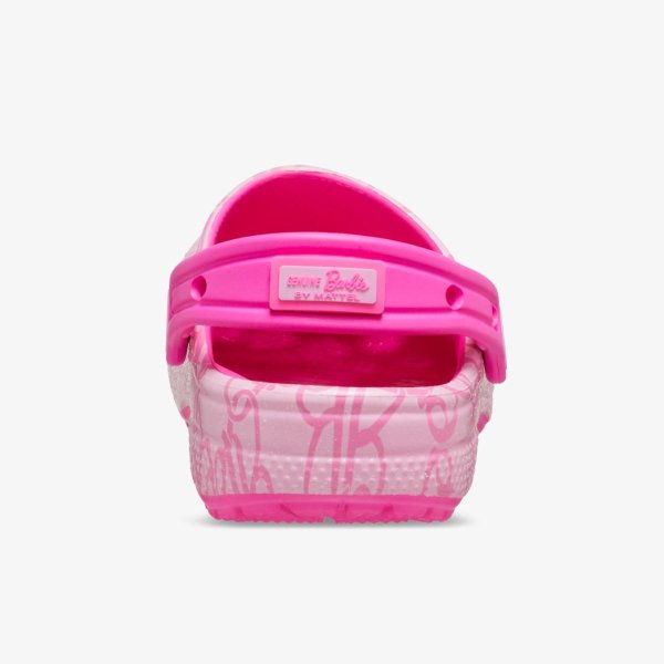 Детские тапочки MATTEL BARBIE X CROCS CLASSIC CLOG LITTLE KIDS
