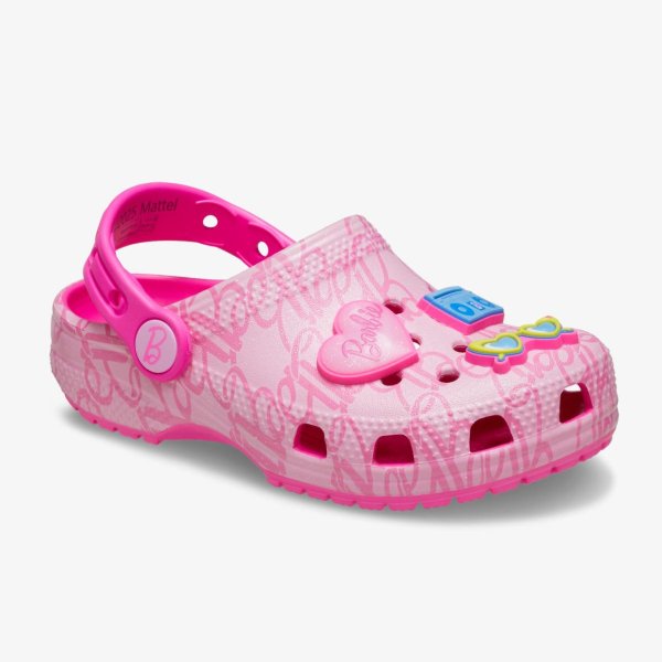 Детские тапочки MATTEL BARBIE X CROCS CLASSIC CLOG LITTLE KIDS