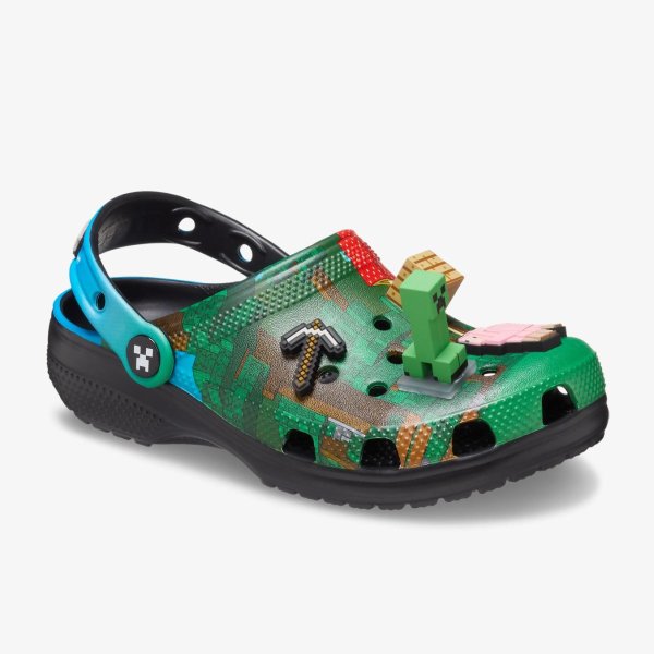 Детские тапочки MINECRAFT X CROCS CLASSIC CLOG KIDS