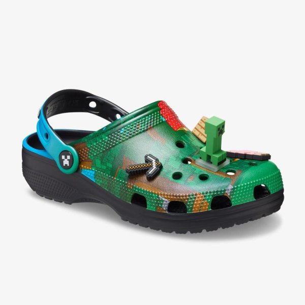 Тапочки MINECRAFT X CROCS CLASSIC CLOG