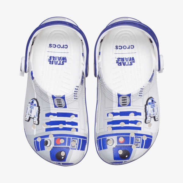 Детские тапочки STAR WARS X CROCS CLASSIC CLOG R2-D2 KIDS