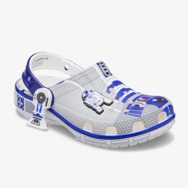 Детские тапочки STAR WARS X CROCS CLASSIC CLOG R2-D2 KIDS