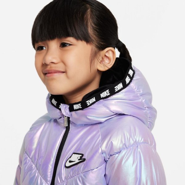 Дитяча куртка NIKE CHEVRON PRINTED PUFFER JKT