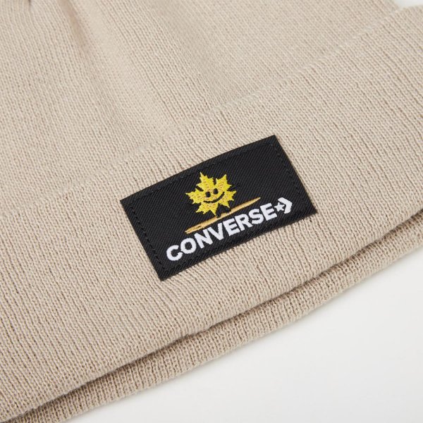 Шапка Converse GRAPHIC BEANIE BEACH STONE