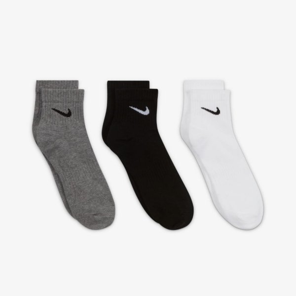 Носки NIKE U EVERYDAY LTWT ANKLE 3PR