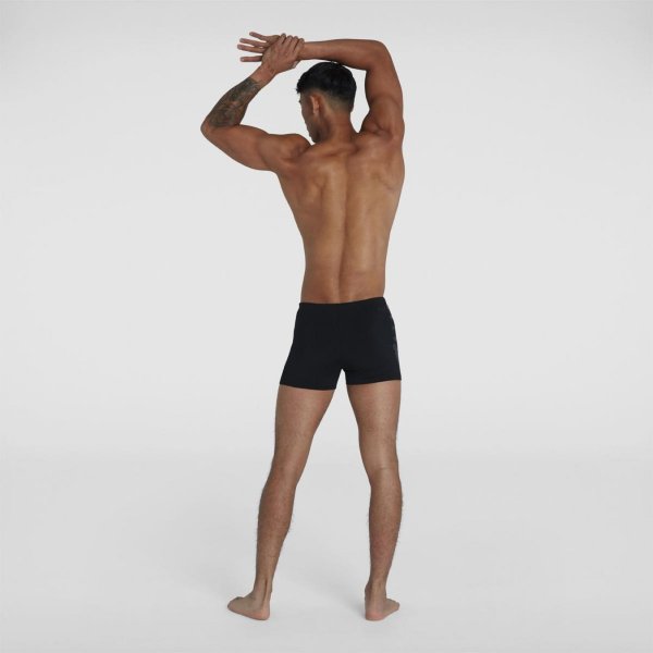 Плавки Speedo BOOM LOGO SPLICE ASHT AM BLACK/GREY