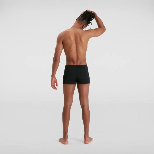 Плавки Speedo BOOM LOGO SPLICE ASHT AM BLACK/RED