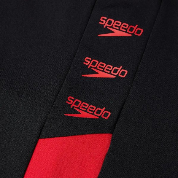 Плавки Speedo BOOM LOGO SPLICE ASHT AM BLACK/RED
