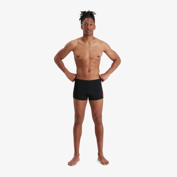 Плавки Speedo BOOM LOGO PLMT ASHT AM BLACK/RED