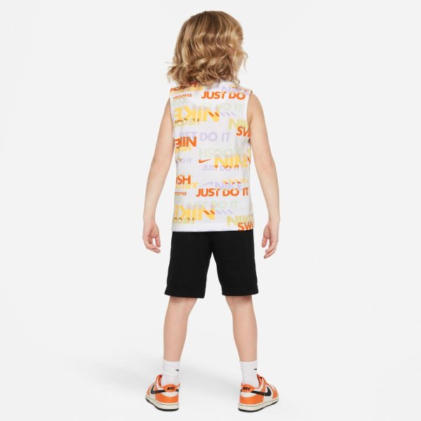 Дитячий набір: шорти, футболка NIKE B NSW AOP TANK SHORT SET