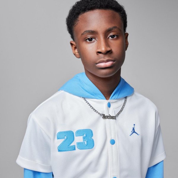 Детская толстовка JORDAN JDB HOODED JUMPMAN  BASEBALL P