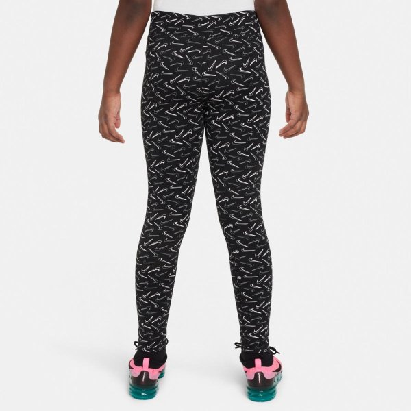 Дитячі лосини NIKE G NSW ESSNTL MR TGHT LOGO PRNT
