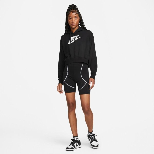 Женская толстовка NIKE W NSW CLUB Fleece GX CROP HDY