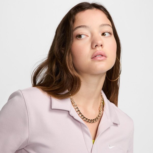 Жіноче поло NIKE W NSW ESSNTL SS POLO CRP TOP