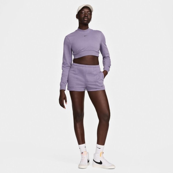 Женская толстовка NIKE W NSW CHLL FT CRP CREW