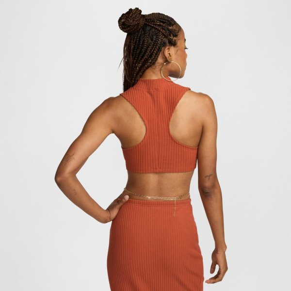 Жіноча майка NIKE W NSW CHLL KNT RIB CRP TNK