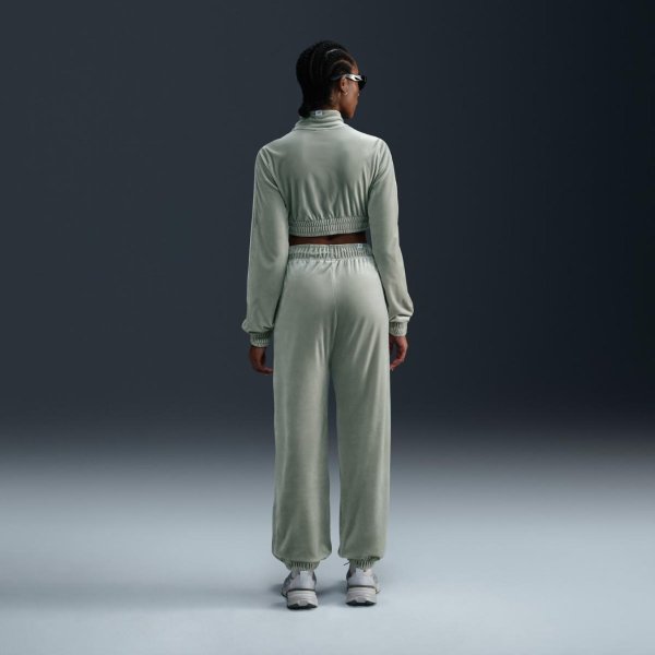 Женская толстовка NIKE W NSW CLLCTN VELOUR FZ TOP OFL