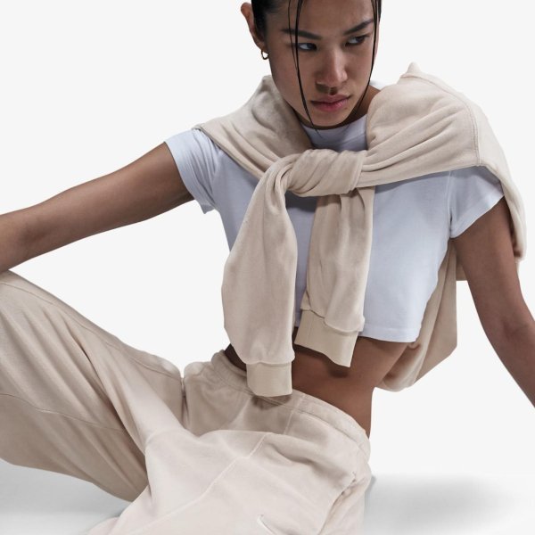 Жіночі штани NIKE W NSW NK CHLL VLR MR OH SWTPNT