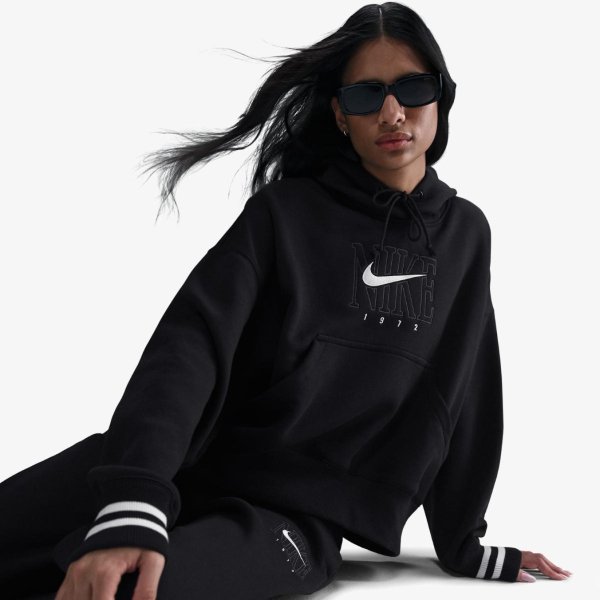 Женская толстовка NIKE W NSW PHNX FLC OOS GX PO HDY