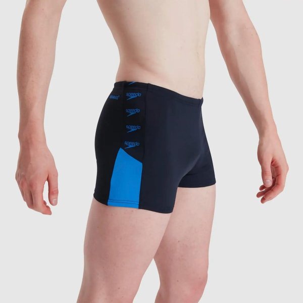 Мужские плавки Speedo BOOM LOGO SPLICE ASHT AM NAVY/BLUE