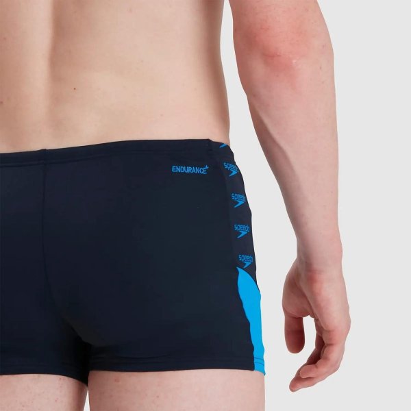 Мужские плавки Speedo BOOM LOGO SPLICE ASHT AM NAVY/BLUE
