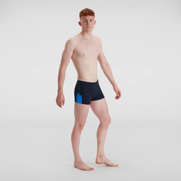 Мужские плавки Speedo BOOM LOGO SPLICE ASHT AM NAVY/BLUE