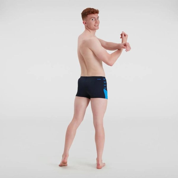 Мужские плавки Speedo BOOM LOGO SPLICE ASHT AM NAVY/BLUE