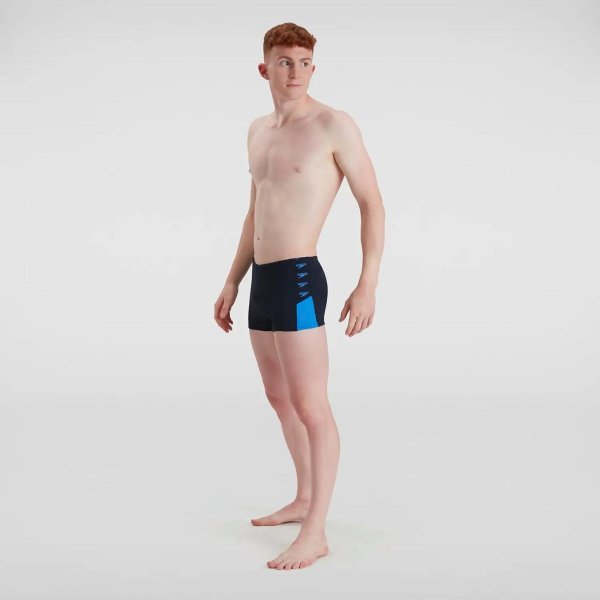 Мужские плавки Speedo BOOM LOGO SPLICE ASHT AM NAVY/BLUE