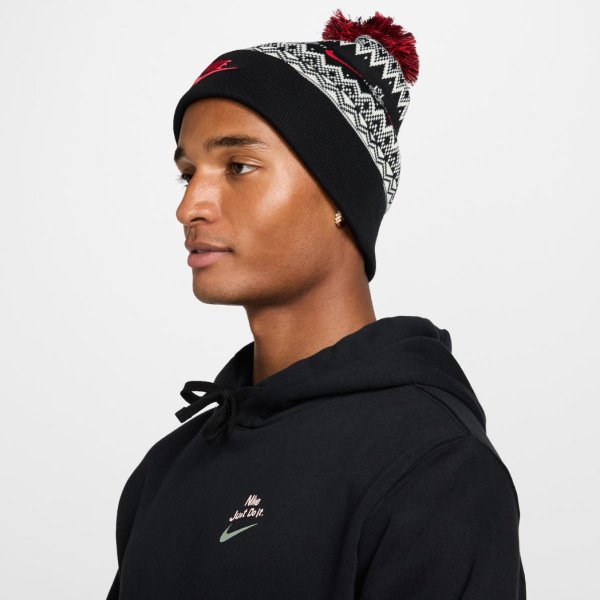 Шапка NIKE U NK PEAK BEANIE SC HOL24 L