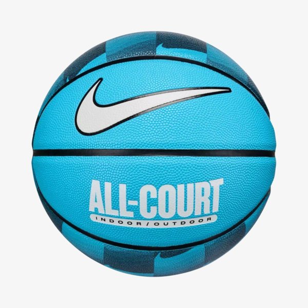 Мяч баскетбольный NIKE EVERYDAY ALL COURT 8P GRAPHIC DEFLATED BALTIC BLUE/BLACK/BLACK/WHITE 07