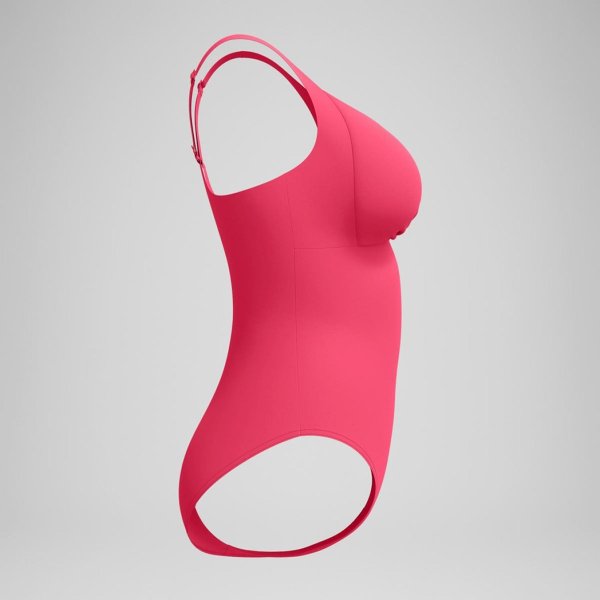 Женский купальник Speedo SPDSCU X KNT 1PC AF DARK PINK