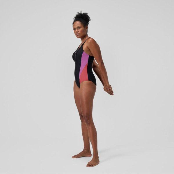 Женский купальник Speedo CLBLK 2.0 1PC AF PURPLE