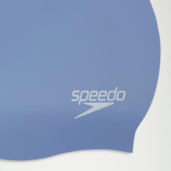Шапочка Speedo LONG HAIR CAP AU BLUE/PURPLE