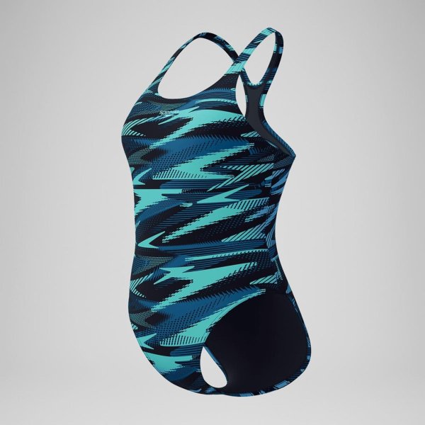 Женский купальник Speedo HYPERBOOM ALV MDLT AF GREEN