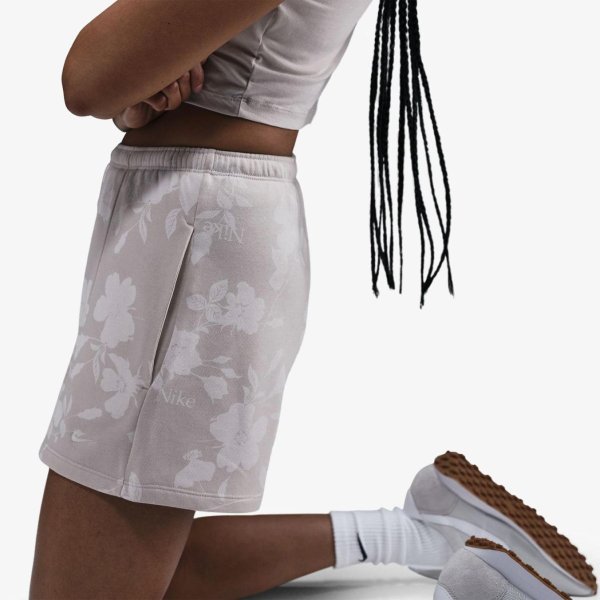 Жіночі шорти NIKE W NSW NK CHLL FT MR 4 AOP SHT