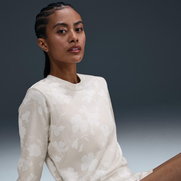 Женская толстовка NIKE W NSW NK CHLL FT AOP CREW