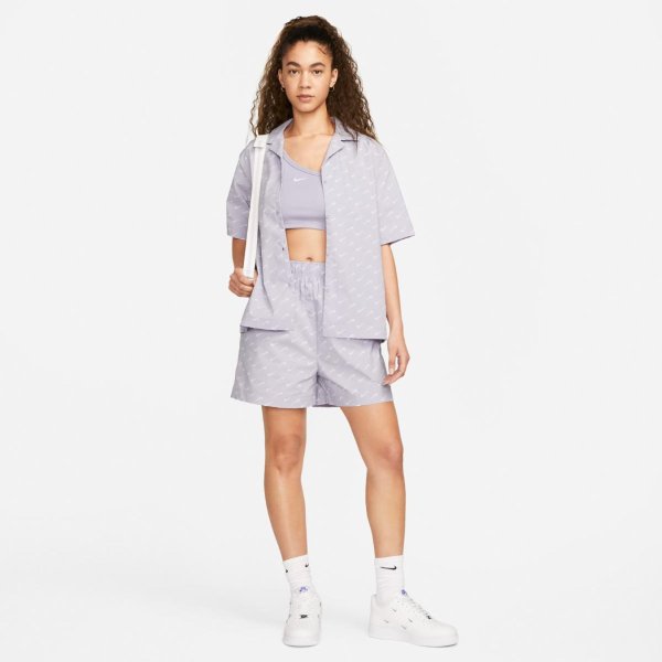 Женские шорты NIKE W NSW EVRDY MOD HR WVN SHORT