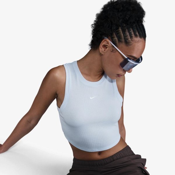 Жіноча майка NIKE Жіноча Жіноча майка NSW ESSNTL RIB CRP